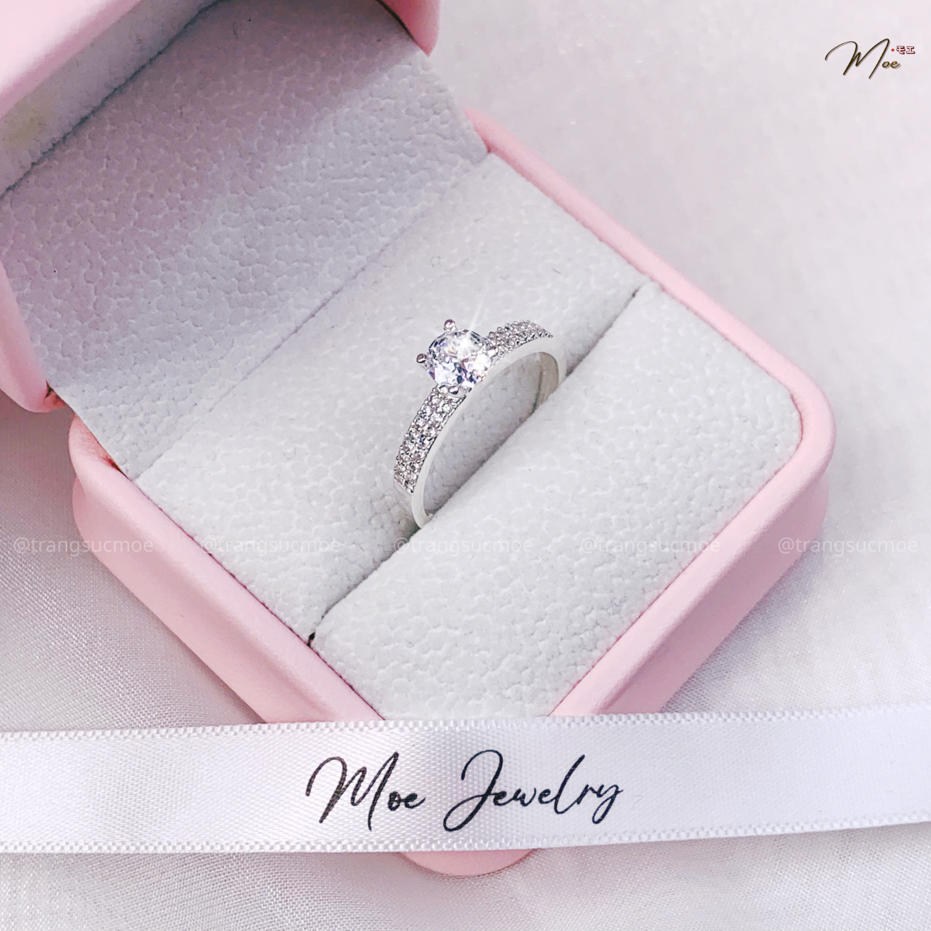 Crystal Proposal Women's Ring – S925 Silver