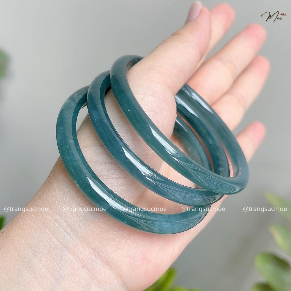 Natural Lapis Lazuli Wide Bracelet