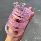 Natural Agate Wide Bracelet