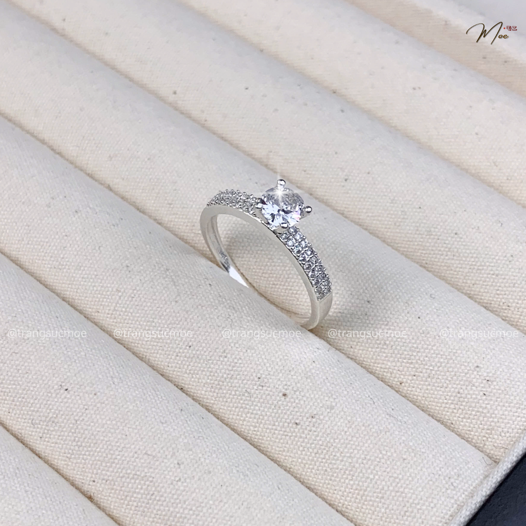 Crystal Proposal Women's Ring – S925 Silver