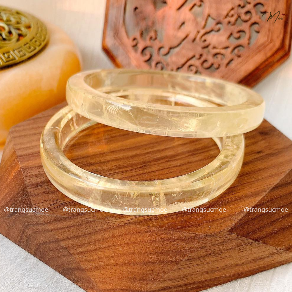 Yellow Citrine Gemstone Bracelet