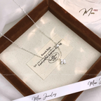 Minimalist Crystal Daisy Necklace – S925 Silver with CZ Crystal
