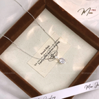 Luxury Crystal Solitaire Necklace – S925 Silver with Premium CZ Crystal
