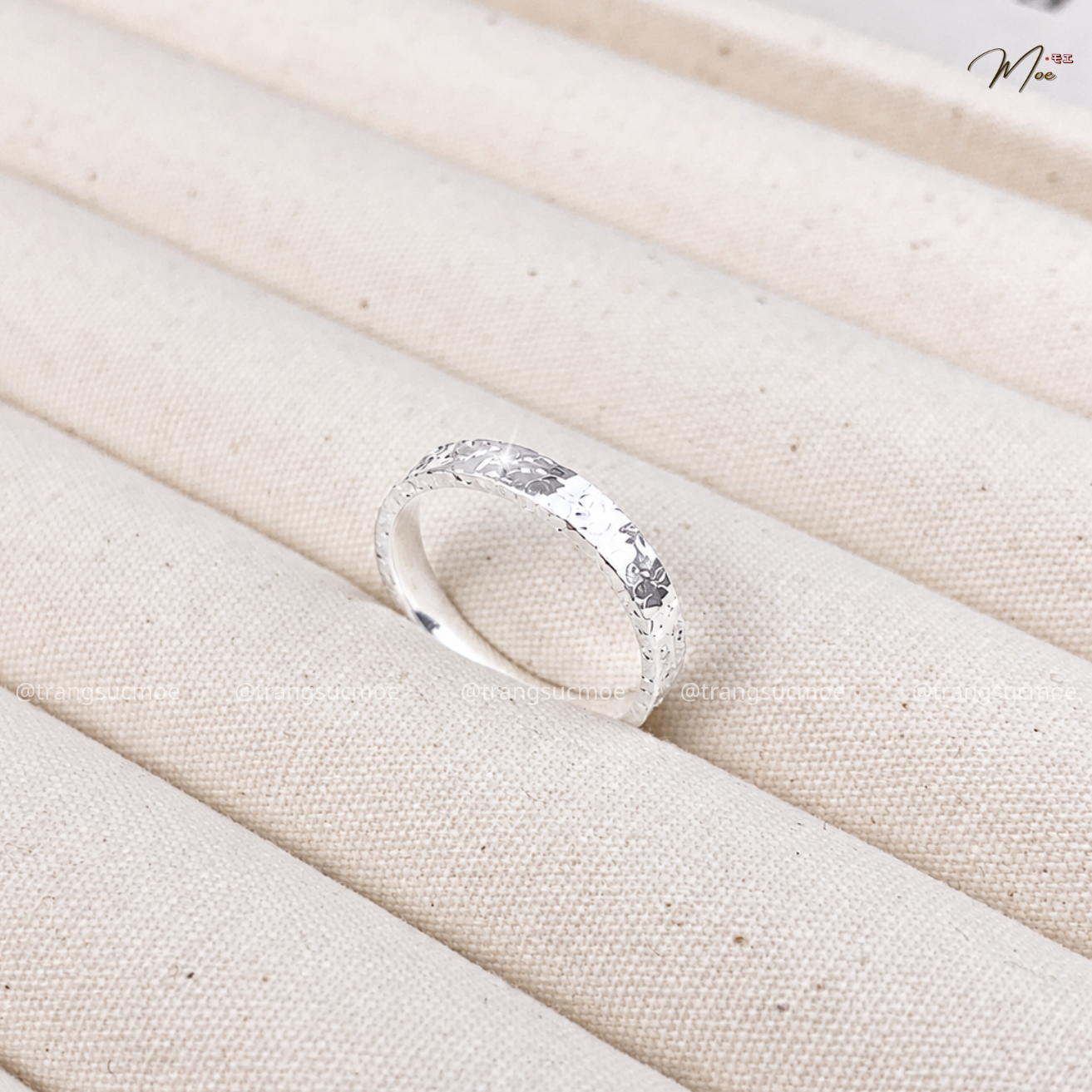 Blink Glitter Women's Ring – S925 Silver