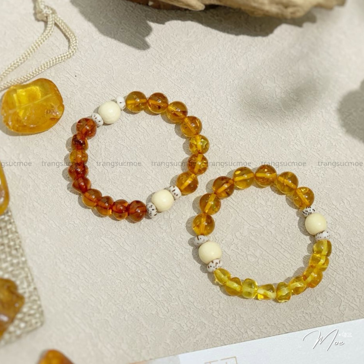 Mulberry & Baltic Amber Baby Bracelet for Better Sleep & Appetite