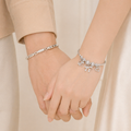 Feminine Bow & Tube Double Bracelet (MT15-LT594)