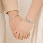 Feminine Bow & Tube Double Bracelet (MT15-LT594)