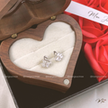 Crystal Swan Earrings – S925 Silver