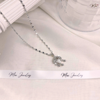 Peace & Longevity Plaque Silver Necklace – S999 Pure Silver