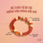 Mulberry & Baltic Amber Baby Bracelet for Better Sleep & Appetite
