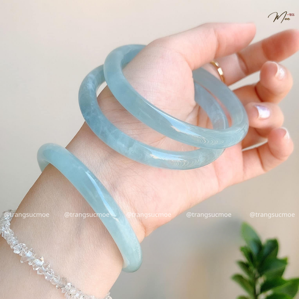Natural Aquamarine Gemstone Bracelet
