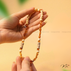 Baby Amber & Mulberry Wood Necklace and Bracelet Set