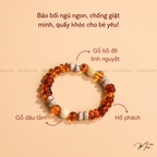Mulberry & Baltic Amber Baby Bracelet for Better Sleep & Appetite