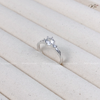Sweet Crystal Women's Ring – S925 Silver