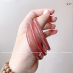 Strawberry Quartz Gemstone Bracelet