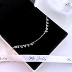 Ethnic Brocade Ball Anklet – S925 Silver