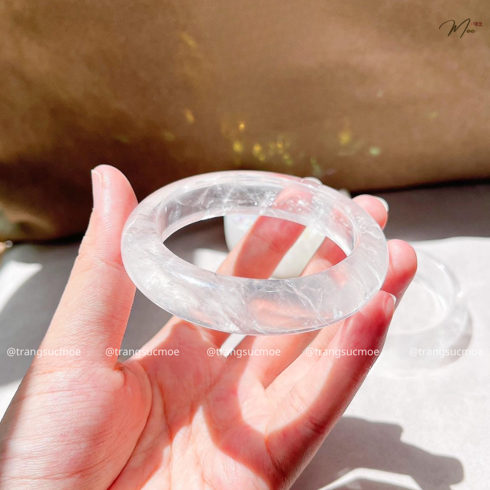 Clear Quartz Gemstone Bracelet