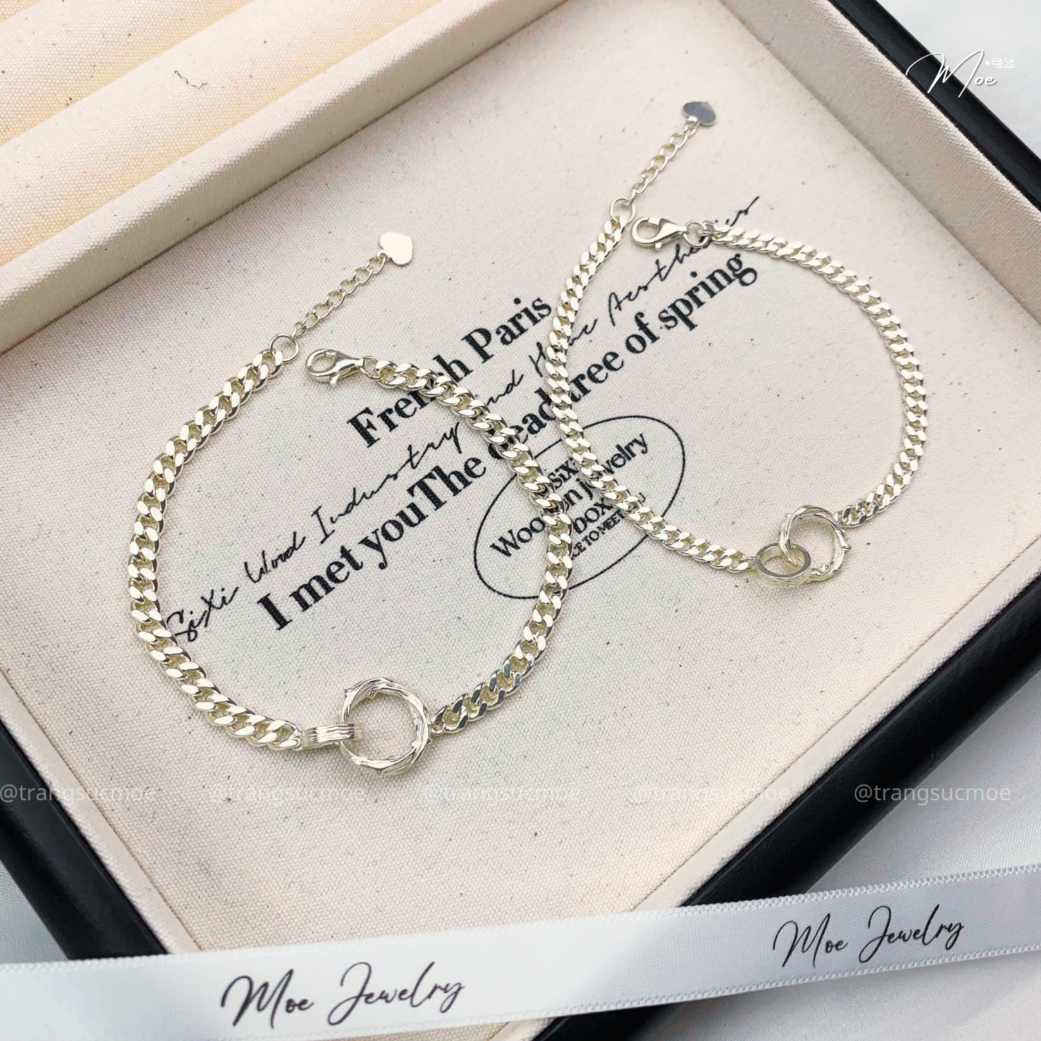 Rose Thorn Eternal Cage Couple Bracelet
