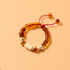 Mulberry & Baltic Amber Baby Bracelet for Better Sleep & Appetite