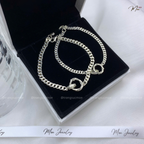 Rose Thorn Eternal Cage Couple Bracelet