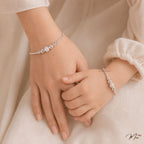 Twisted Open Bangle – Mom & Baby Set