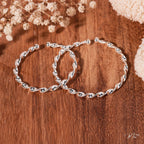 Twisted Open Bangle – Mom & Baby Set
