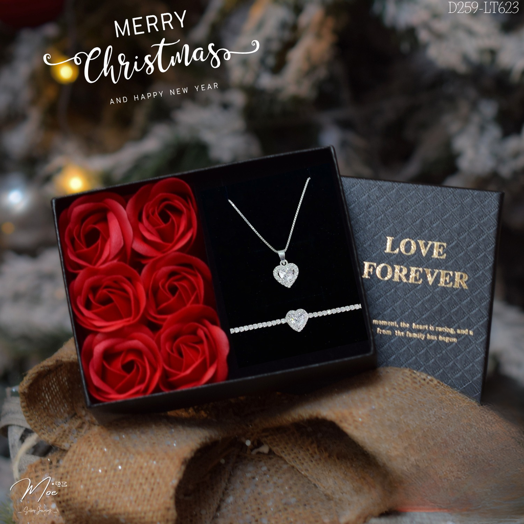 Wax Flower Jewelry Gift Box Mini