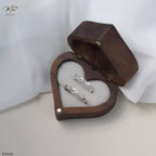 Eternal Knot Heart Couple Ring