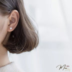 Crystal Stud Earrings – S925 Silver
