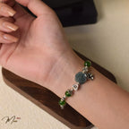 Lapis Lazuli Lotus Flower & Jade Mix Bracelet